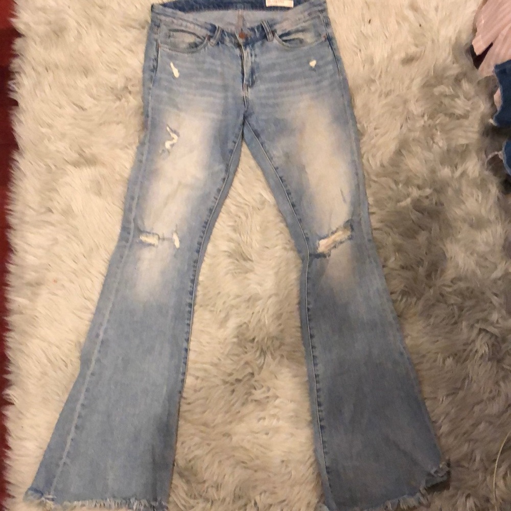 Blank NYC Distressed Cosmic Flares